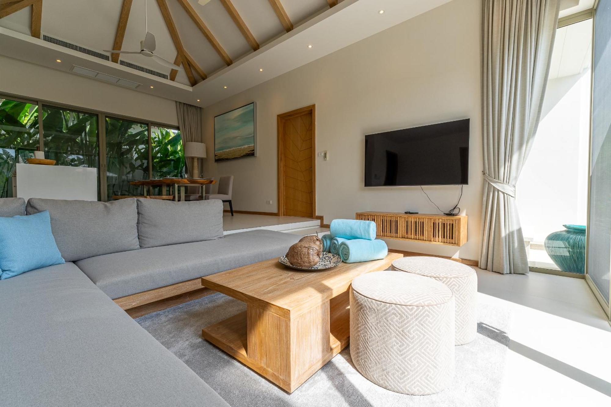 Trichada Breeze 3Br Stylish Villa, 15 Min To Layan Beach Thalang Ngoại thất bức ảnh